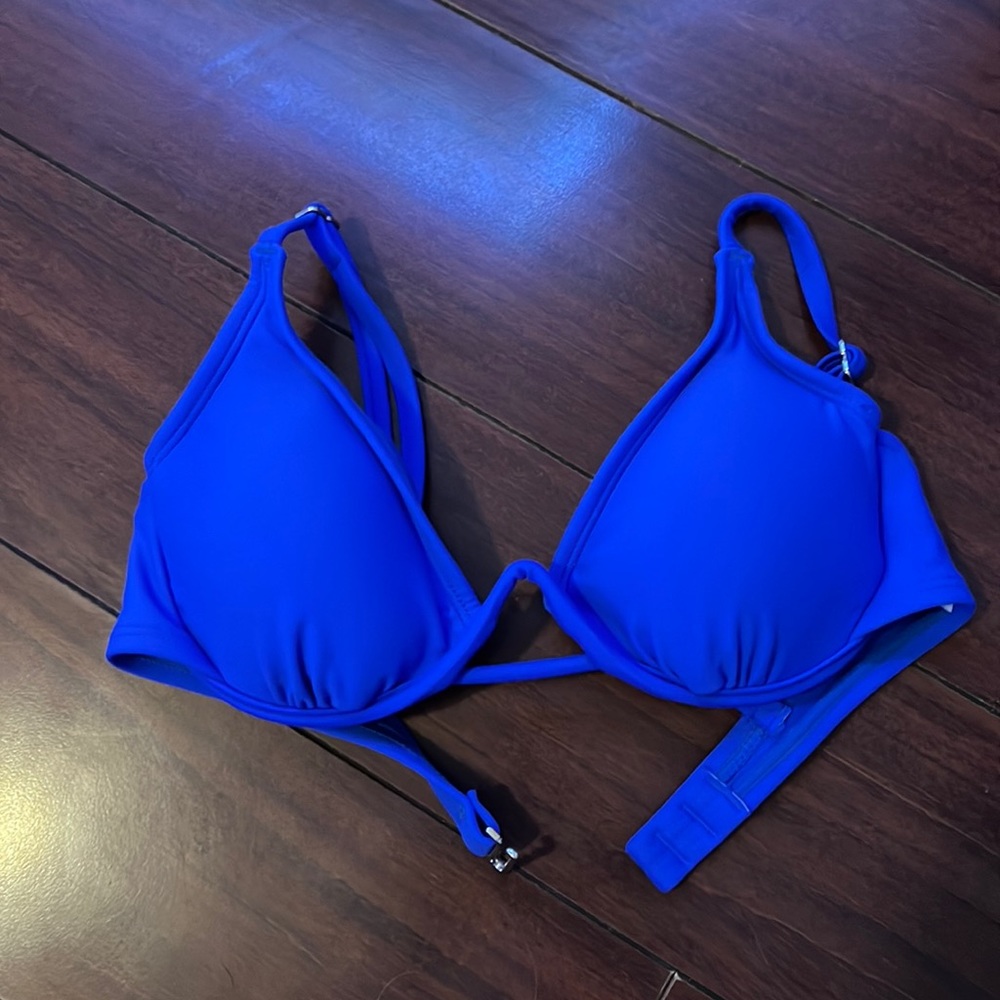 Xhilaration blue swim top
